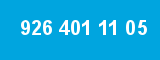 926 401 11 05